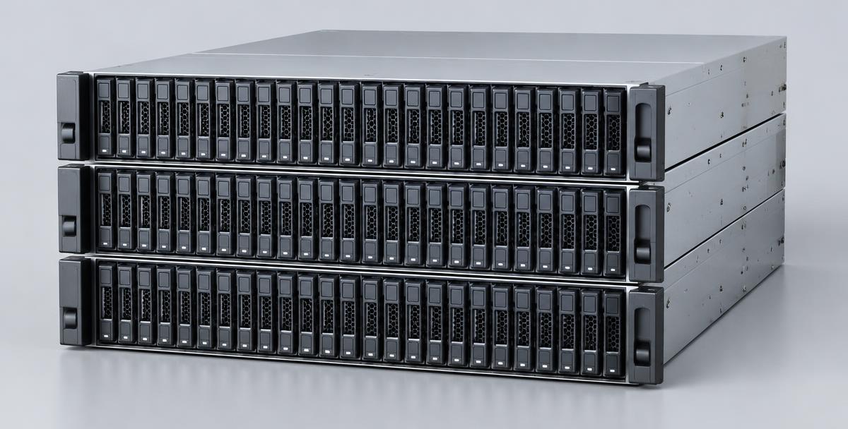 Storage server hardware representing Hexion's NetApp-powered infrastructure